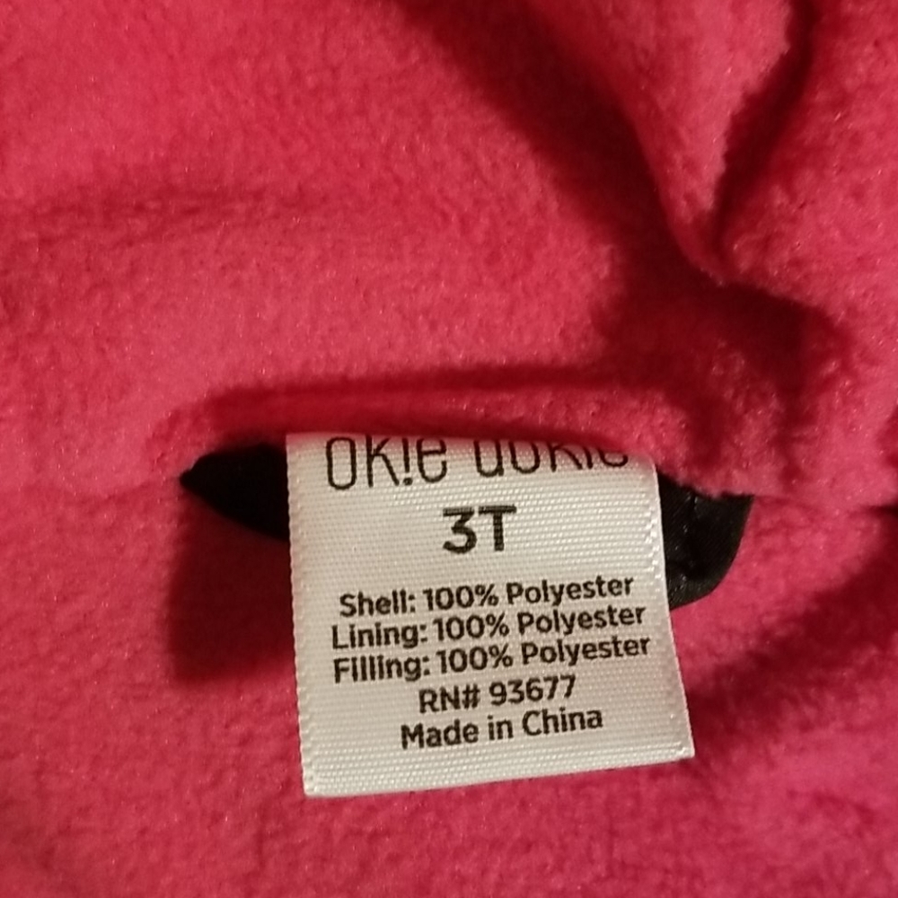 3T Black Rainbow Star Hooded Puffer Coat - Picture 4 of 9